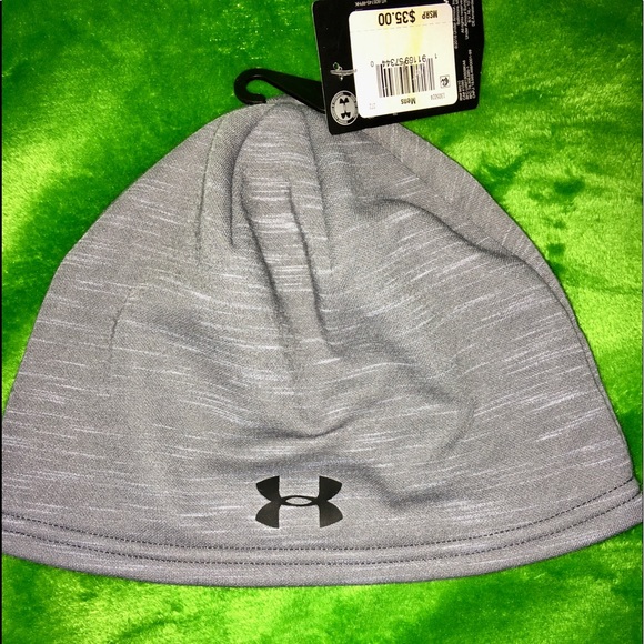 Under Armour Mica Gray Mens Scully OS ColdGear - Picture 1 of 4